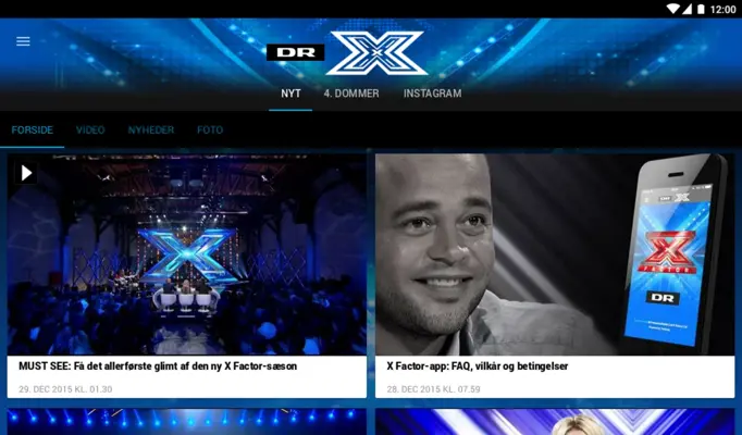 DR X Factor android App screenshot 2